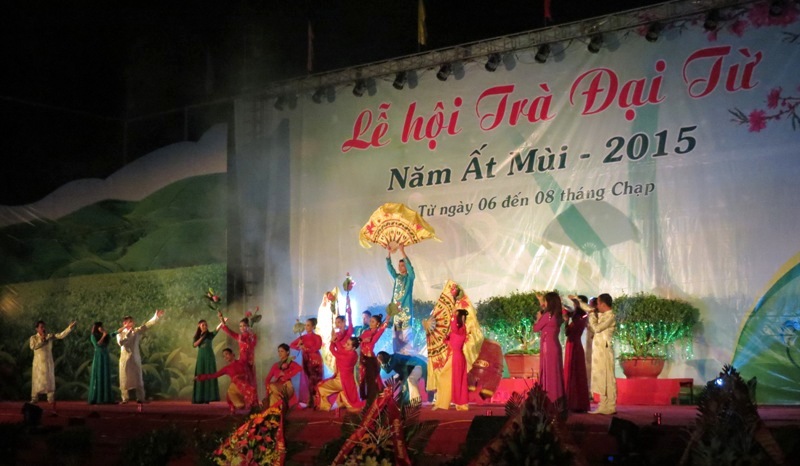 ពិធីបុណ្យតែ Dai Tu នៅខេត្ត Thai Nguyen