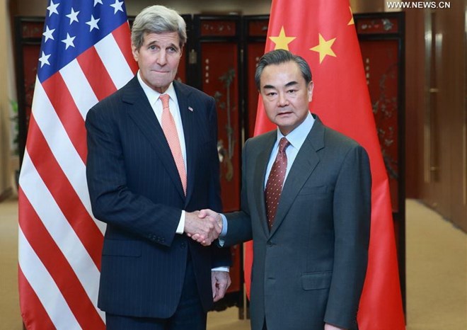 ជំនួបចរចាររវាងរដ្ឋមន្រ្តីការបរទេសអាមេរិកនិងចិន