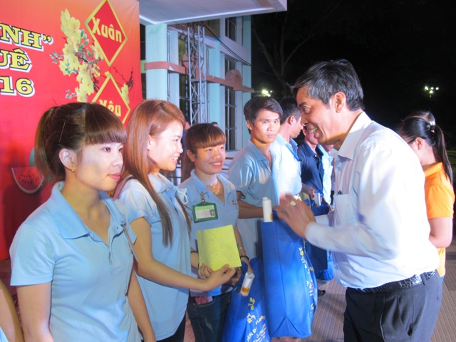 ទីក្រុងហូជីមិញរៀបចំបុណ្យចូលឆ្នាំថ្មីសំរាប់កម្មករ