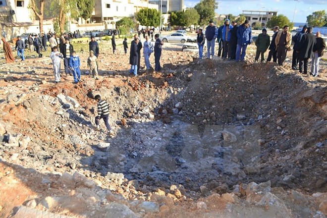 អាមេរិកវាយប្រហារតាមជើងអាកាសតម្រង់ទៅលើអង្គការភេរវកម្ម IS នៅលីប៊ី