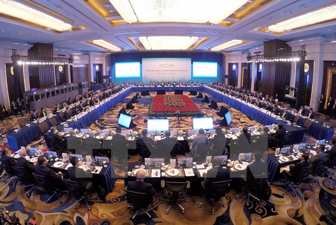 បណ្ដាថ្នាក់ដឹកនាំក្រុម G-20 ជំរុញសហការគោលនយោបាយ