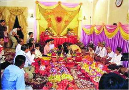 ពិធីមង្គលការប្រពៃណីរបស់ជនជាតិខ្មែរ