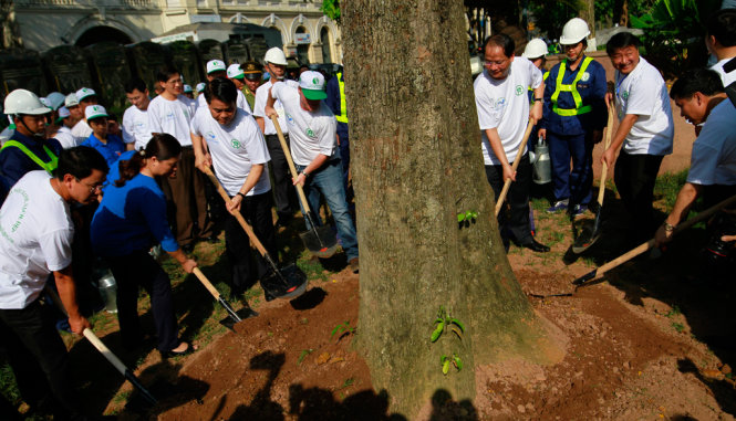 តំបន់នានាទូទាំងប្រទេសជួយជ្រោមជ្រែងទិវាបរិស្ថានពិភពលោក