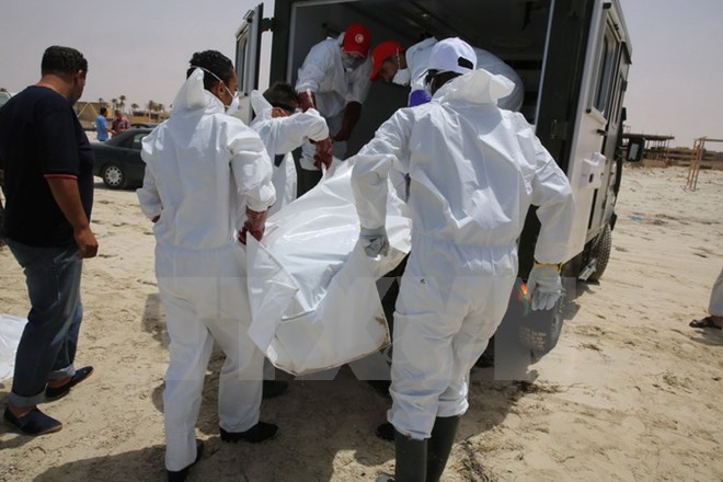 រកឃើញសាកសពជនភៀសខ្លួនចំនួន១៣៣នាក់នៅឆ្នេរសមុទ្រលីប៊ី