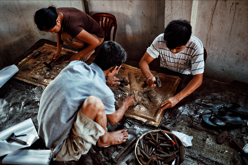 ទស្សនាភូមិរបរ Dong Xam ខេត្ត Thai Binh