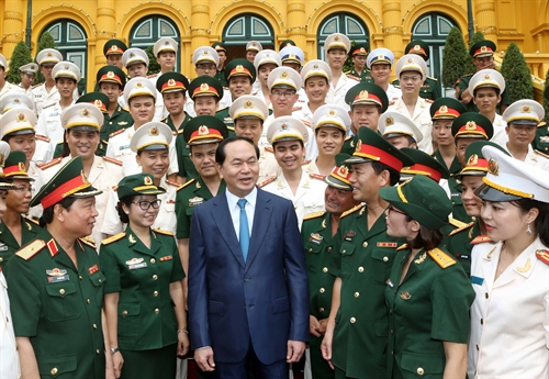 ពង្រីកគំរូសិក្សារៀនសូត្រនិងធ្វើតាមសតិអារម្មណ៍ សិលធម៌ និងរចនាបទរបស់លោកប្រធានហូជីមិញ