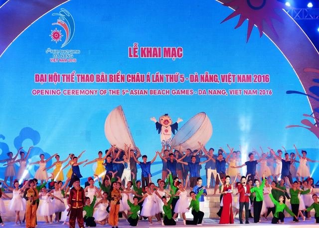 មហោស្រពកីឡាឆ្នេរសមុទ្រអាស៊ីលើកទី៥-ABG 5 បានបើកនៅទីក្រុងដាណាំង