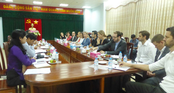 សហភាពអឺរ៉ុបស្វែងយល់ឱកាសសហប្រតិបតិ្តការវិនិយោគនៅតំបន់ដីសណ្ដទន្លេ Cuu Long