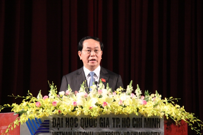 សកលវិទ្យាល័យជាតិទីក្រុងហូជីមិញជាមណ្ឌលប្រមូលផ្តុំអ្នកប្រាជ្ញនិងបញ្ញា