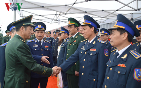 នាវាប៉ូលីសសមុទ្រចិនទៅបំពេញទស្សនកិច្ចនៅទីក្រុង Hai Phong