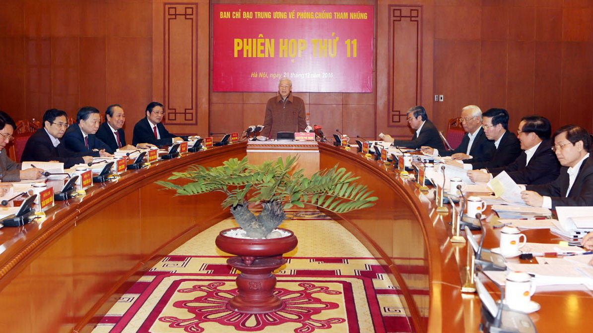 អគ្គលេខាបក្ស លោក Nguyen Phu Trong៖ត្រូវការម្តេជ្ញាចិត្តនិងសកម្មថែមទៀតដើម្បីបង្ការប្រឆាំងអំពើពុករលួយ