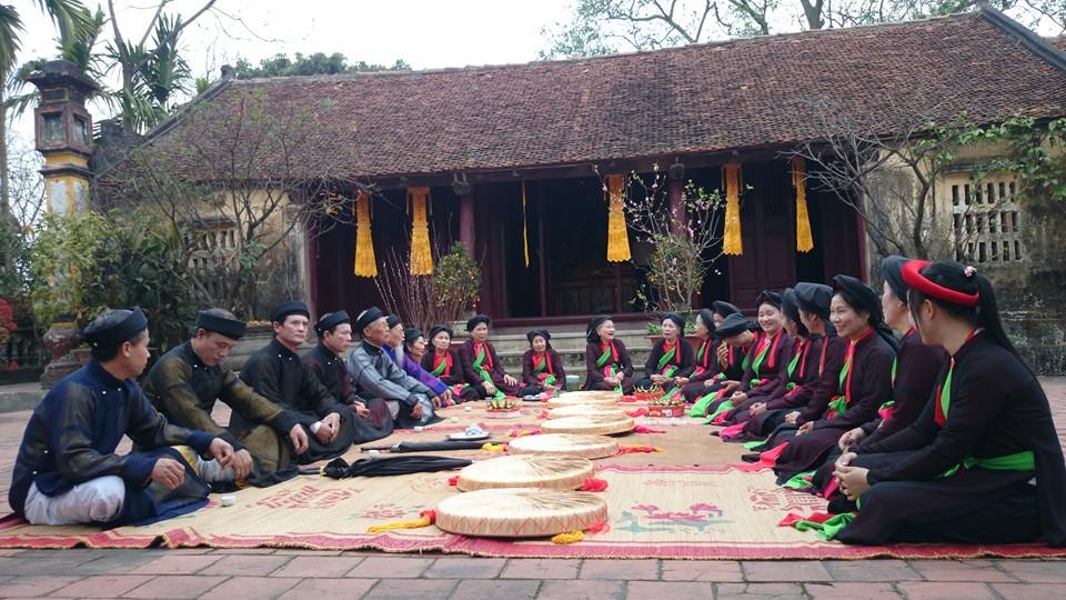 ការងារអភិរក្សនិងពង្រីកបេតិកភណ្ឌចំរៀងQuan ho