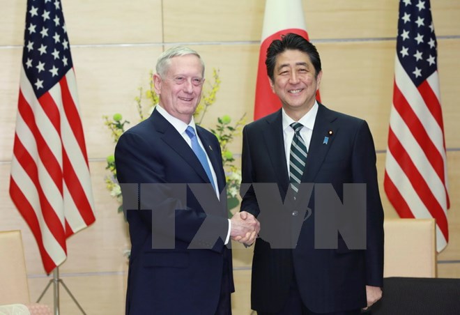 អាមេរិកនិងជប៉ុនអះអាងជាថ្មីម្ដងទៀតនូវទំនាក់ទំនងសម្ព័ន្ធមិត្ត