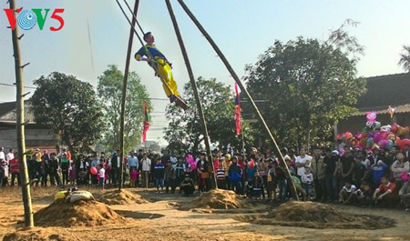ពិធីបុណ្យនិទាឃរដូវនៅភូមិរបស់វៀតណាម