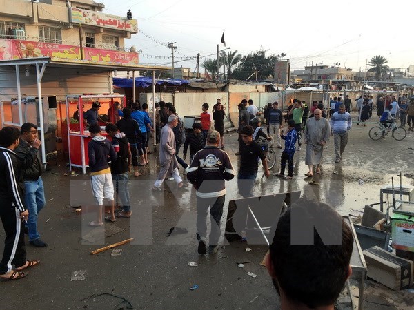 IS ដំណើរការវាយប្រហារអត្តឃាតនៅអ៊ីរ៉ាក់ដែលធ្វើឲ្យមនុស្សជាច្រើនត្រូវស្លាប់