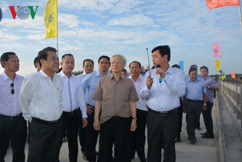 ខេត្ត Ca Mau ត្រូវអភិវឌ្ឍន៍ខ្លាំងសេដ្ឋកិច្ចសមុទ្រនិងសេដ្ឋកិច្ចព្រៃ