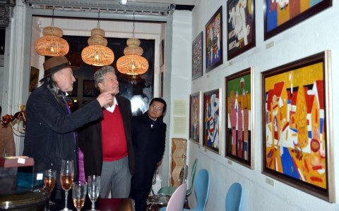 gap go, giao luu nhan dip trien lam khong gian van hoa viet nam o duc hinh 3