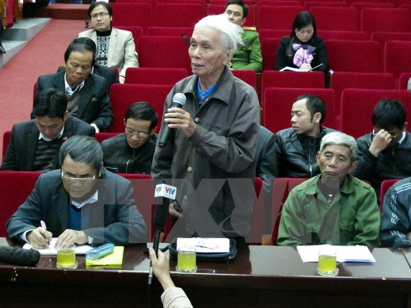 Комиссия НС СРВ по удовлетворению чаяний народа реализует план встречи с народными массами