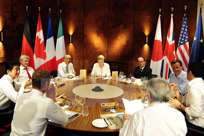 В Германии прошел первый день работы саммита «Большой семерки»