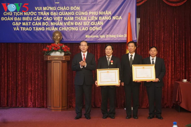 Продолжение деятельности президента Чан Дай Куанга в России