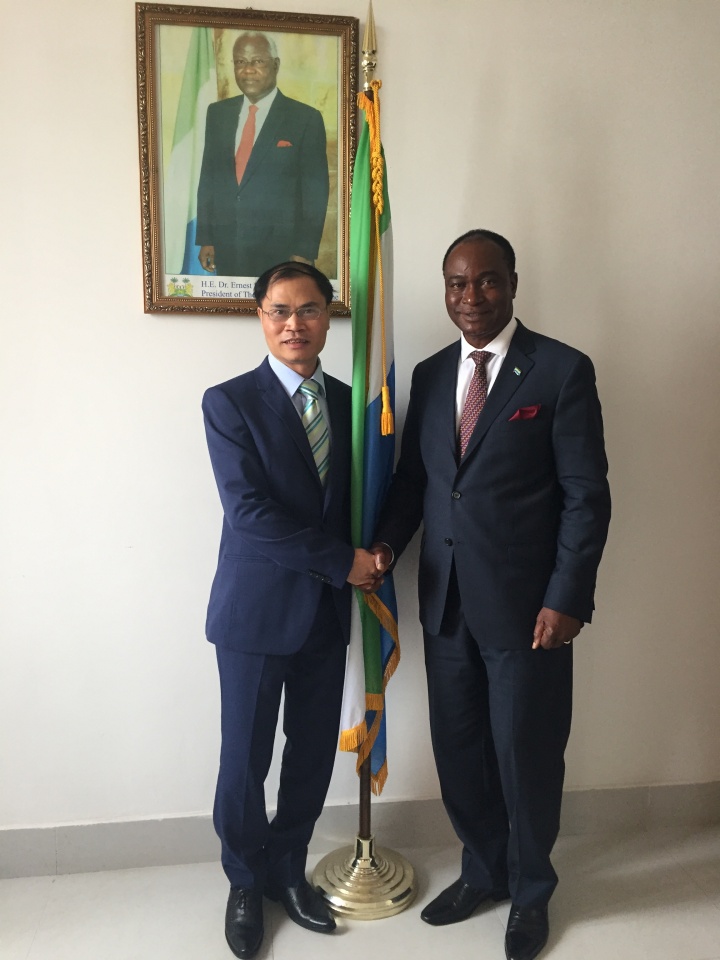 Вьетнам и Сьерра-Леоне активизируют многостороннее сотрудничество