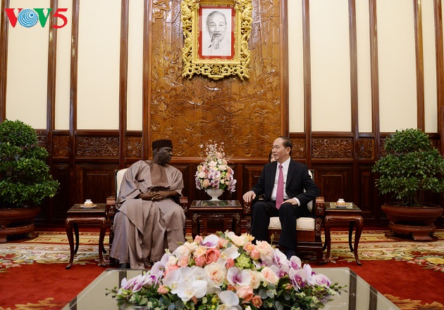 Президент СРВ Чан Дай Куанг принял послов Нигерии, Греции и США