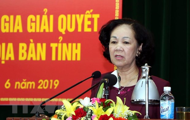 Чыонг Тхи Май: необходимо ставить превыше всего интересы населения