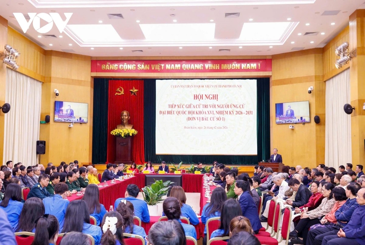 Генсек ЦК КПВ То Лам присутствовал на встрече кандидатов в депутаты НС СРВ 16-го созыва с избирателями