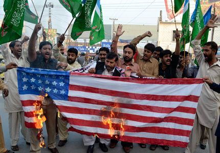 Manifestations anti-américaines au Pakistan