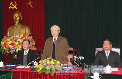 Nguyen Phu Trong : édifier un contigent de professionnels efficaces
