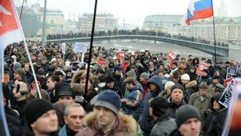 Manifestations pro-Poutine en Russie