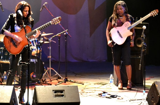 Manou Gallo et Virna Nova à Hanoi