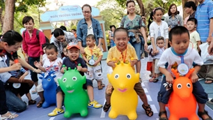 Lancement du mois d'action pour les enfants