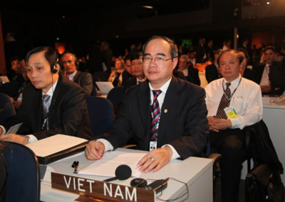 Nguyen Thien Nhan participe à l’ouverture du sommet Rio+20
