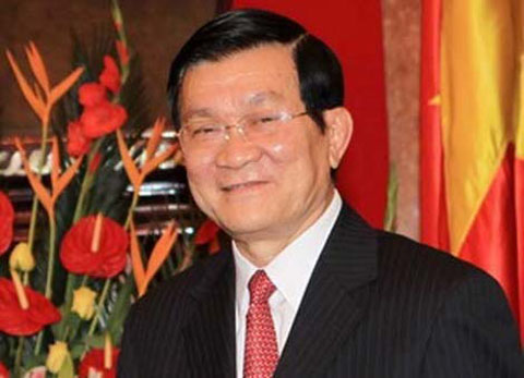 Truong Tan Sang en visite officielle en Russie