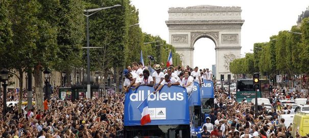 JO 2012 : Retour triomphal des athlètes