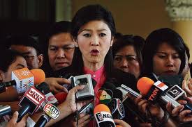Epreuve pour Yingluck Shinawatra