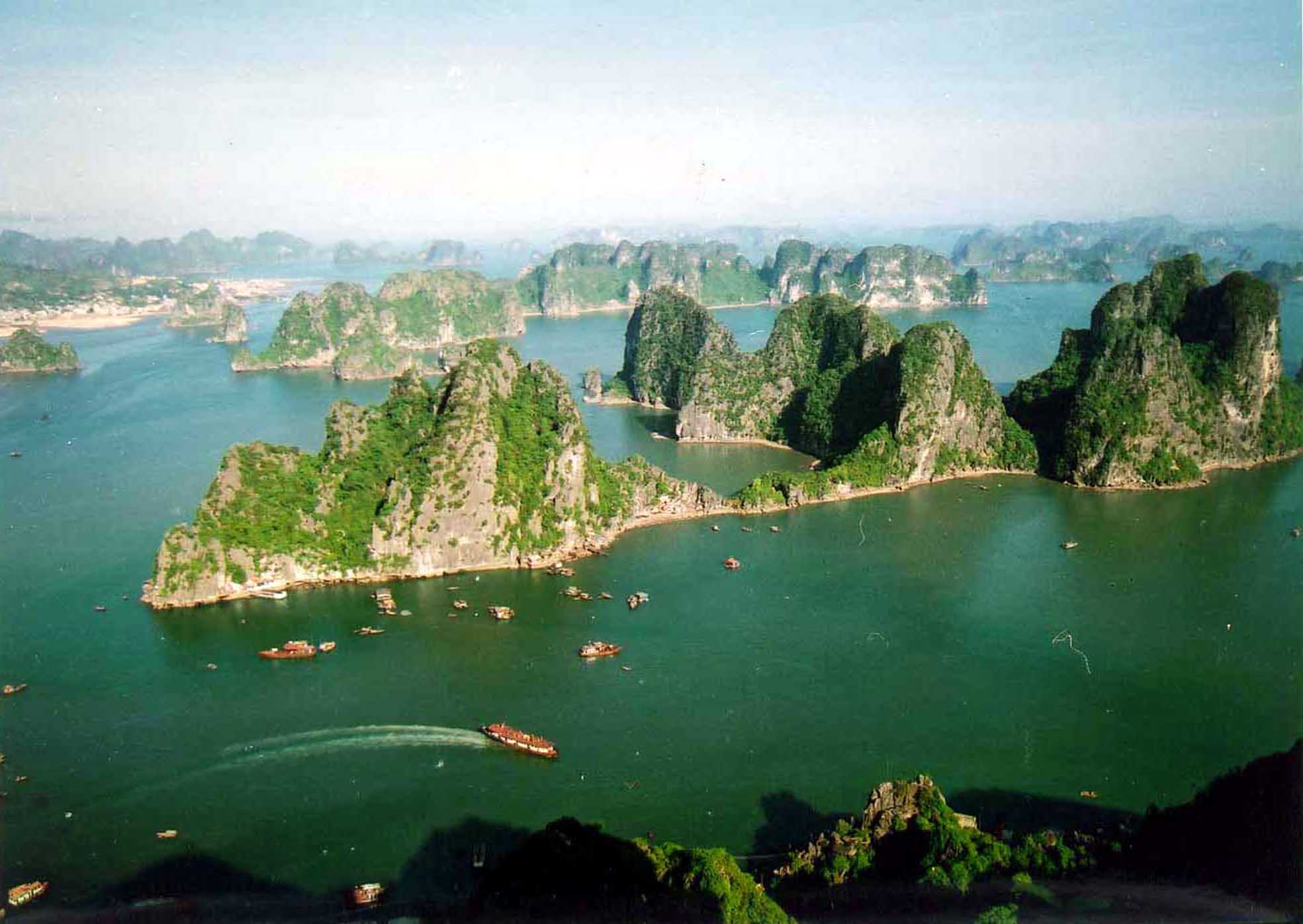 La baie d’Halong