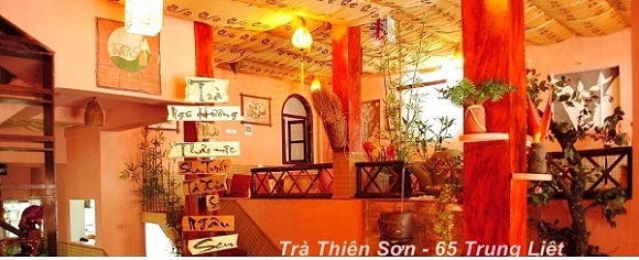 L’espace du thé à Thien Son Quan