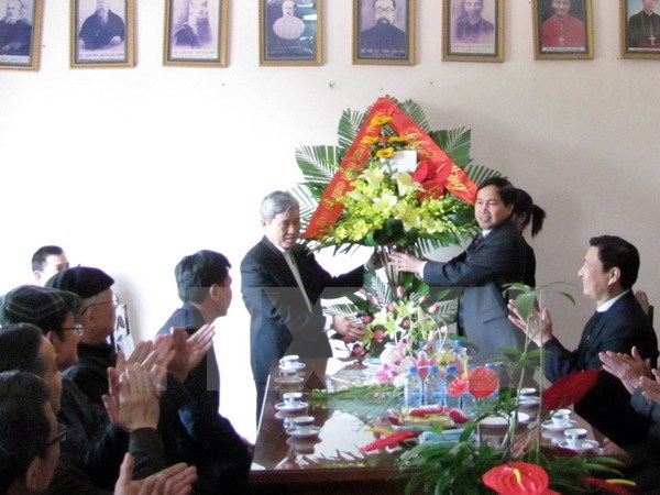 Les dirigeants locaux présentent leurs voeux de Noël