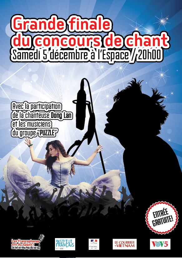 Finale du concours national de chant en français 2015