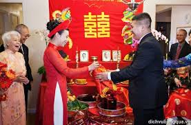 Le mariage au Vietnam
