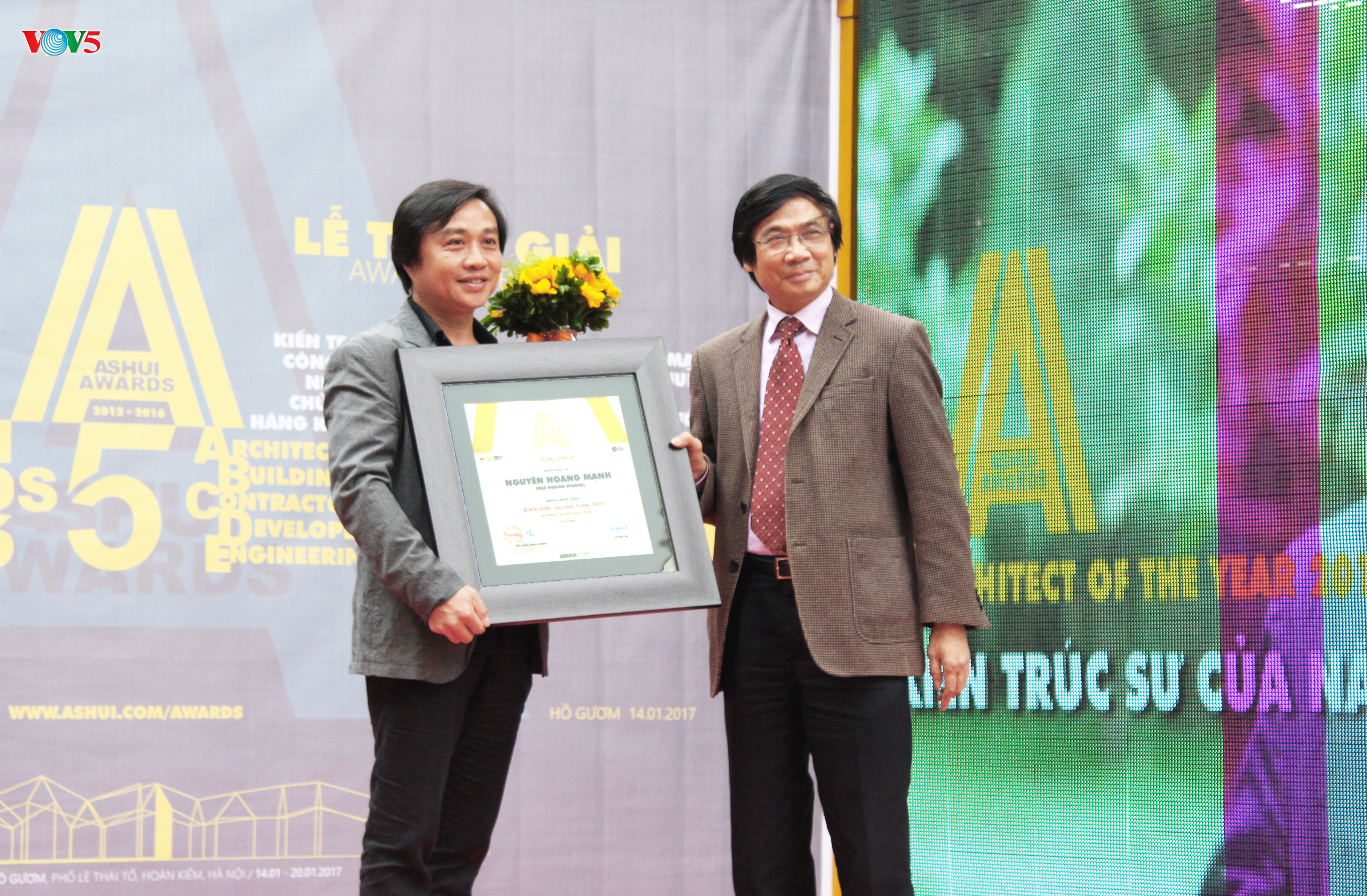 Remise des prix architecturaux de 2016