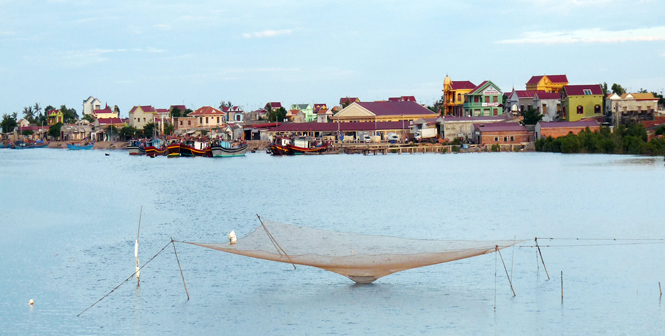 Le village de pêcheurs de Canh Duong