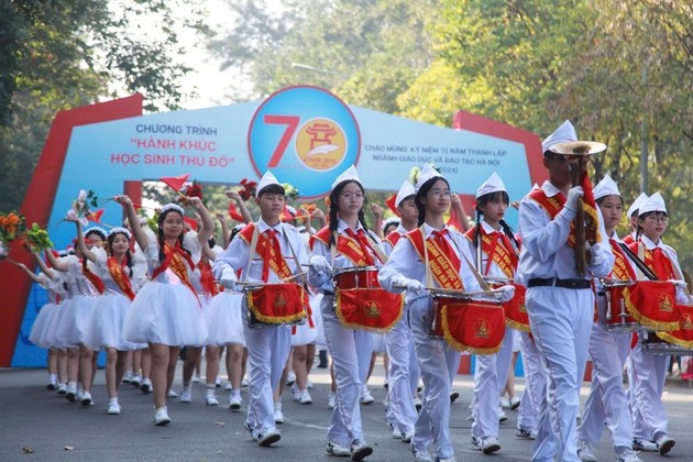 Marche des élèves de la capitale