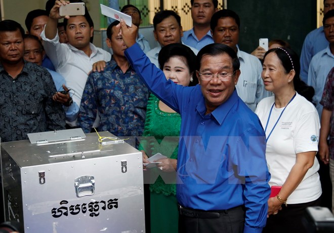 គណៈកម្មាធិការជាតិរៀបចំការបោះ ឆ្នោតទទួលស្គាល់ជ័យជំនះរបស់ CPP