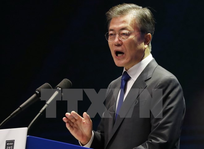 ប្រធានាធិបតីកូរ៉េខាងត្បូងអះអាងថា៖ សង្គ្រាមនឹងមិនផ្ទុះឡើងលើឧបទ្វីបកូរ៉េ