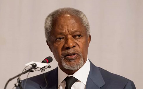 លោក Kofi Annan អតីតអគ្គលេខាធិការ អ.ស.ប ទទួលអនិច្ចកម្ម
