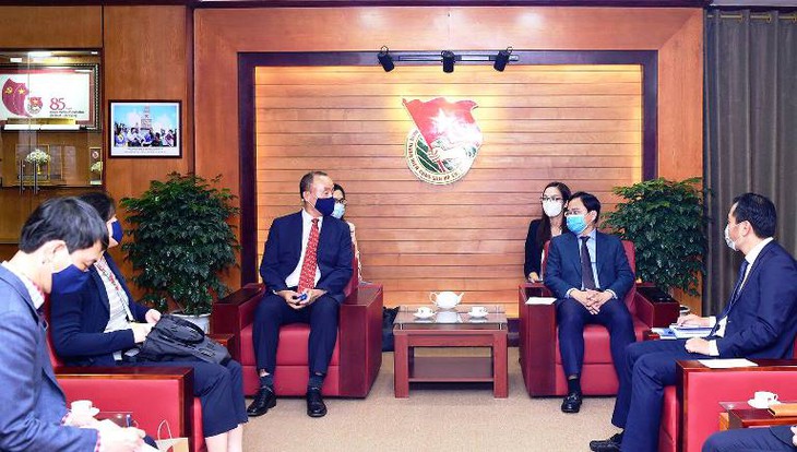 មជ្ឈឹមសម្ព័ន្ធយុវជនជំរុញកិច្ចសហប្រតិបត្តិការជាមួយអង្គការសុខភាពពិភពលោកប្រចាំនៅវៀតណាម