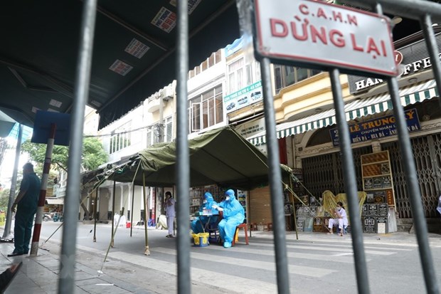 រដ្ឋធានីហាណូយអនុវត្តន៍វិធានការរក្សាគម្លាតសុវត្ថិភាពសង្គម